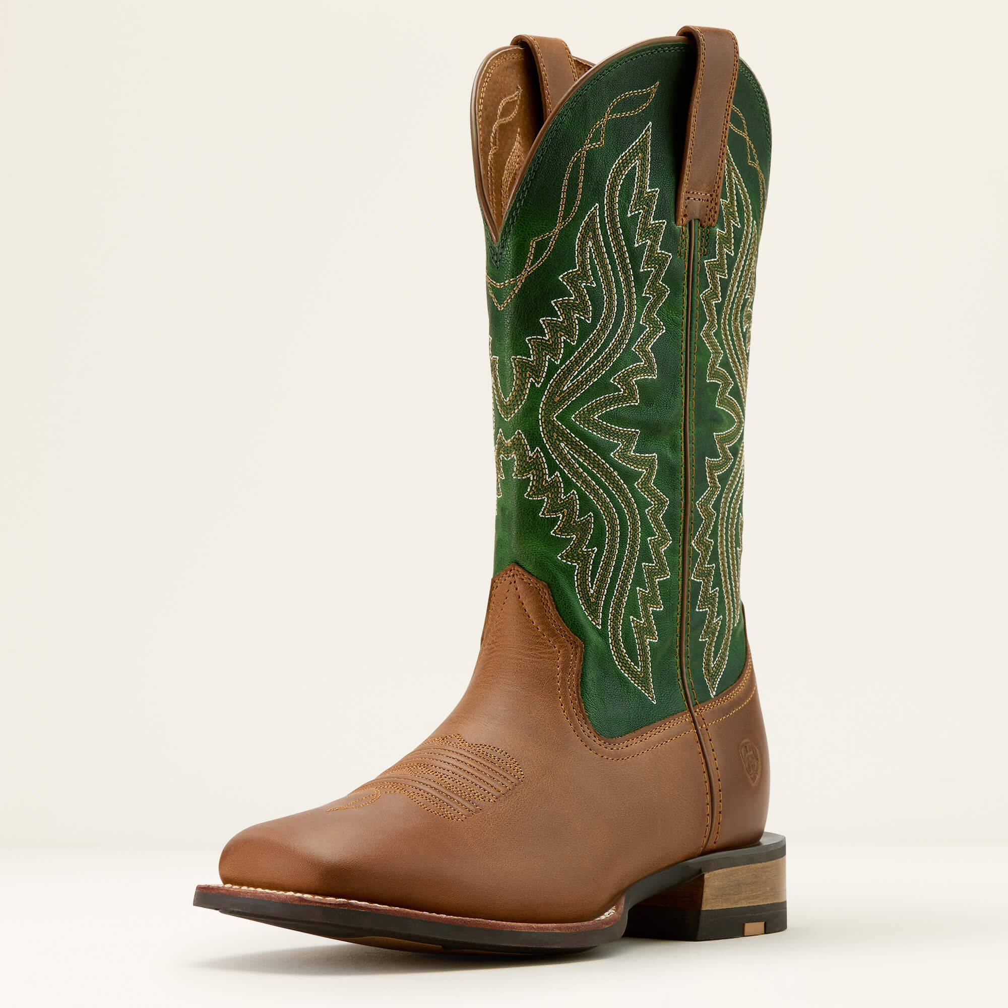 Baxter Wide Square Toe Cowboy Boot-Ariat