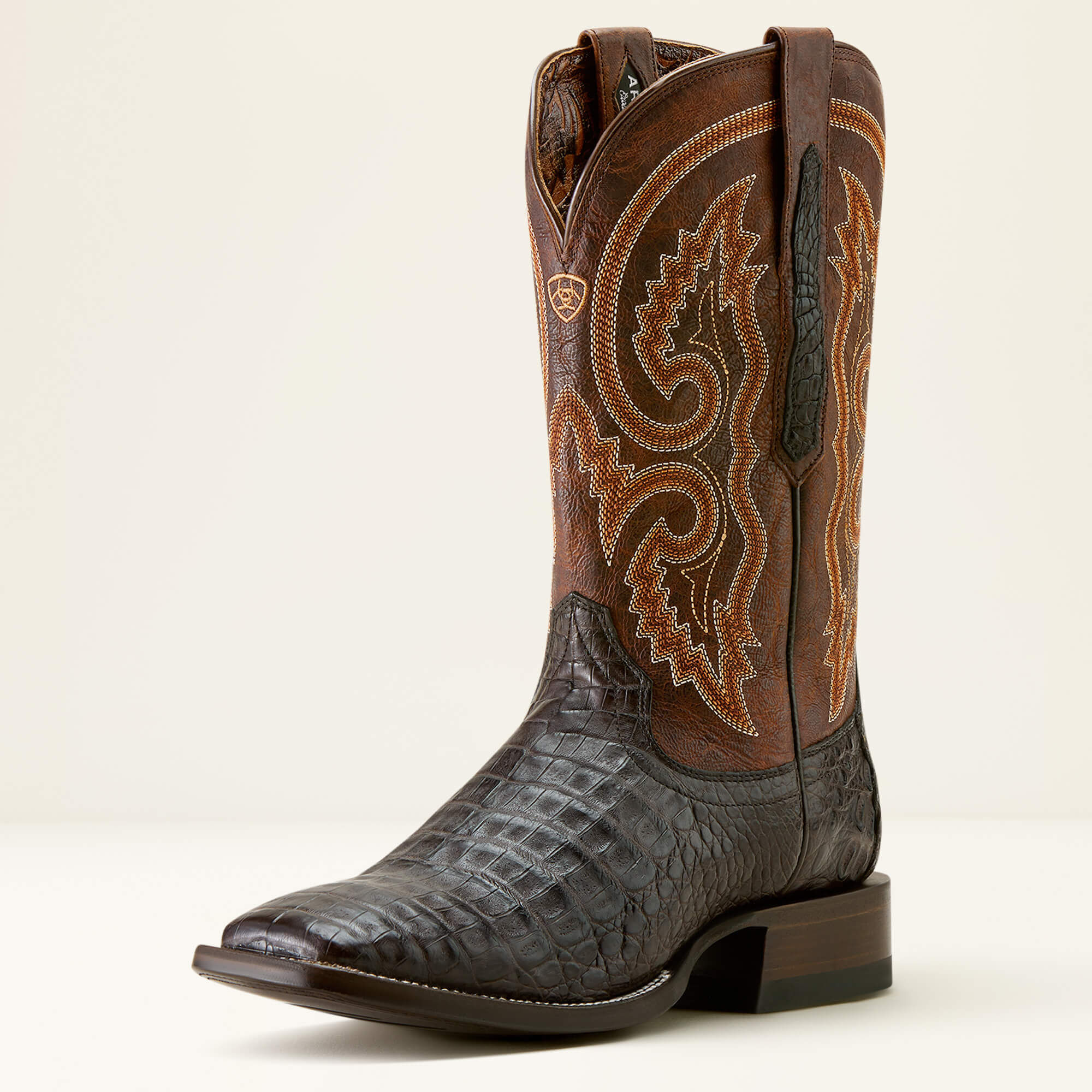 Classic Callen Wide Square Toe Western Boot-Ariat
