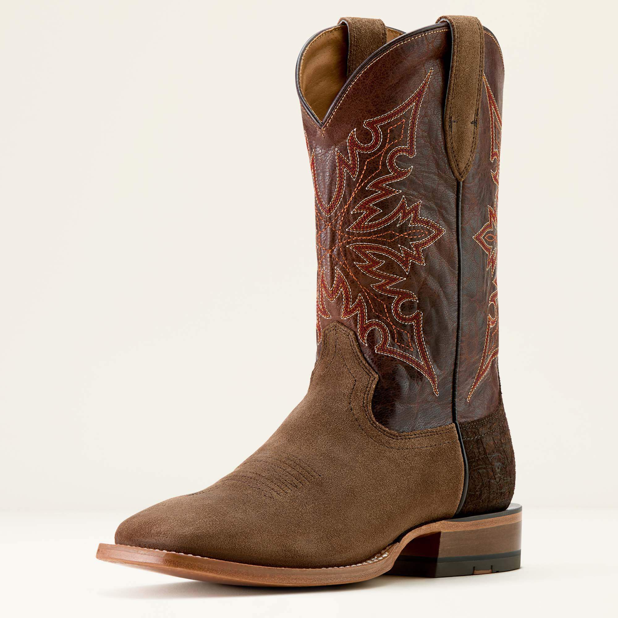 Circuit Gritty Wide Square Toe Cowboy Boot-Ariat
