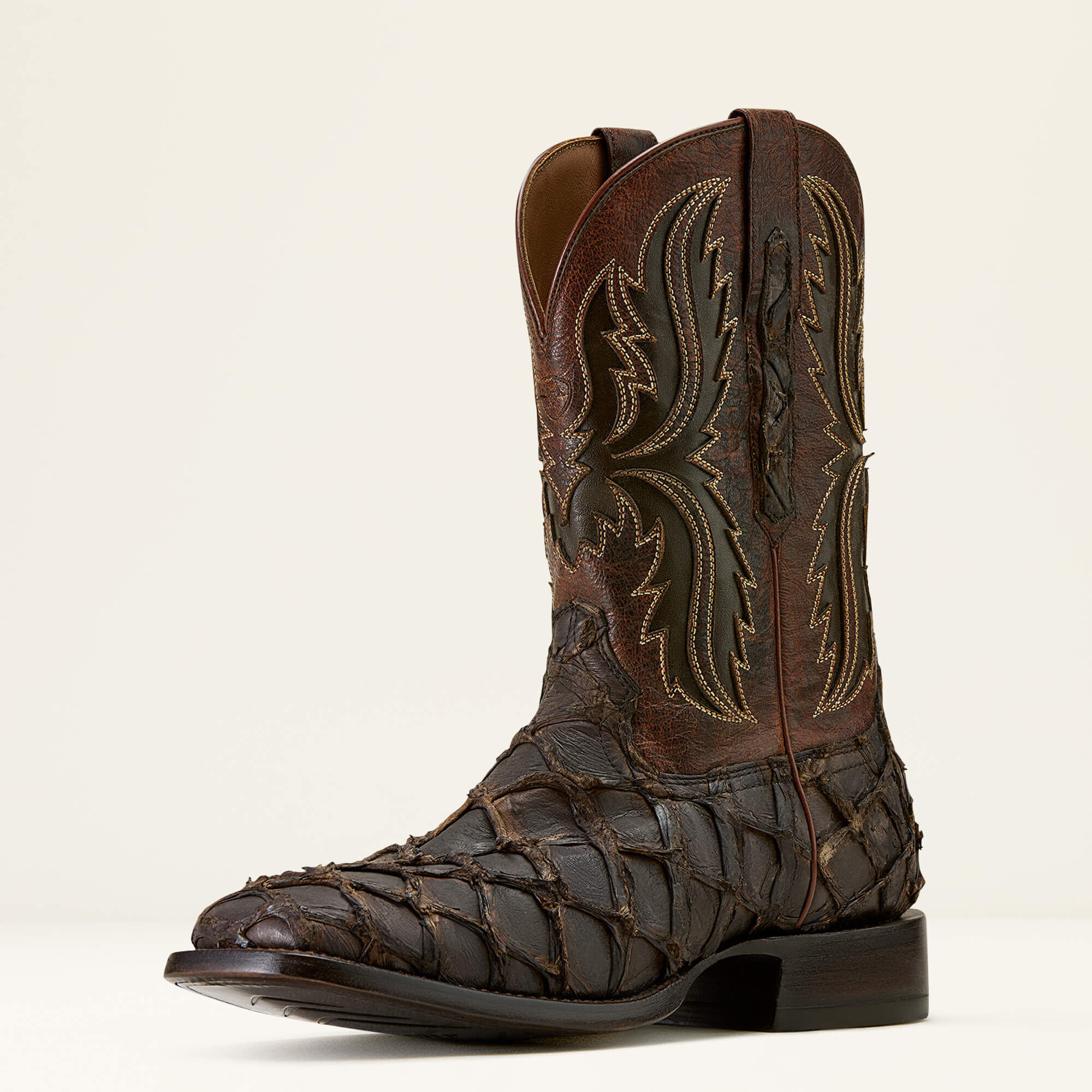 Ashwood Wide Square Toe Cowboy Boot-Ariat