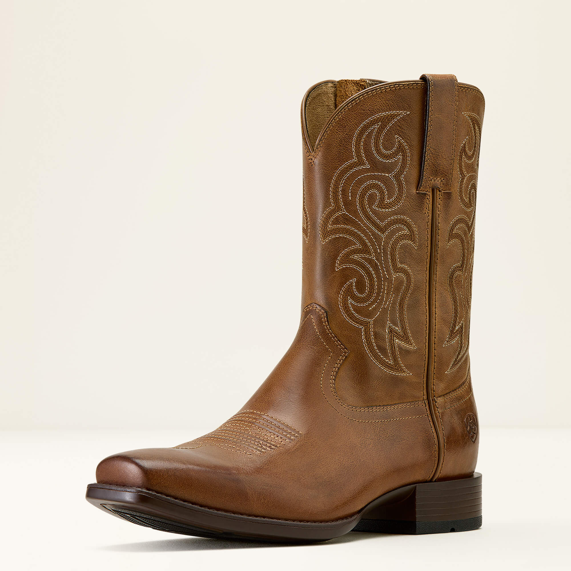 Bodie Square Toe Western Boot-Ariat