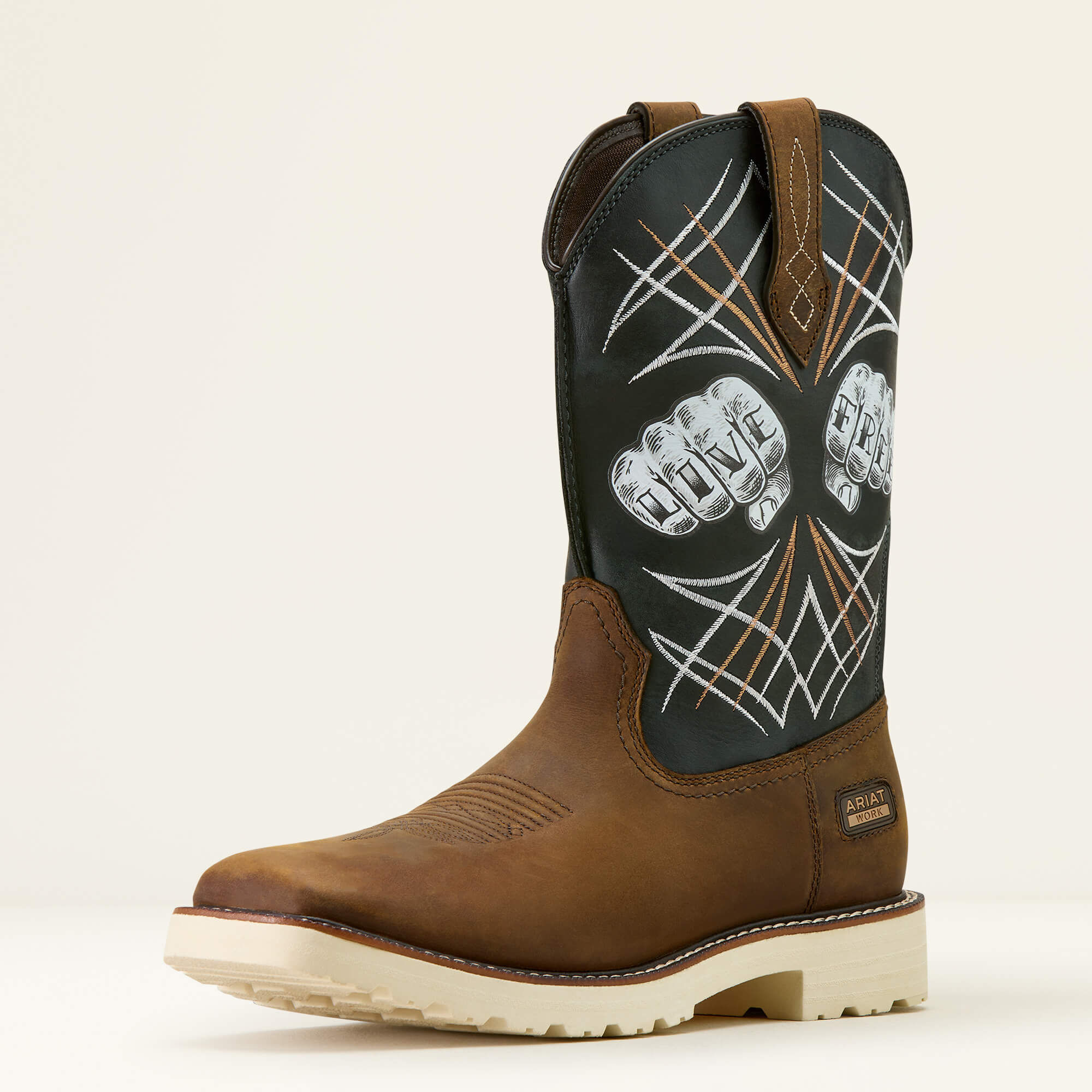 Activator Live Free Wide Square Toe  Work Boot-Ariat