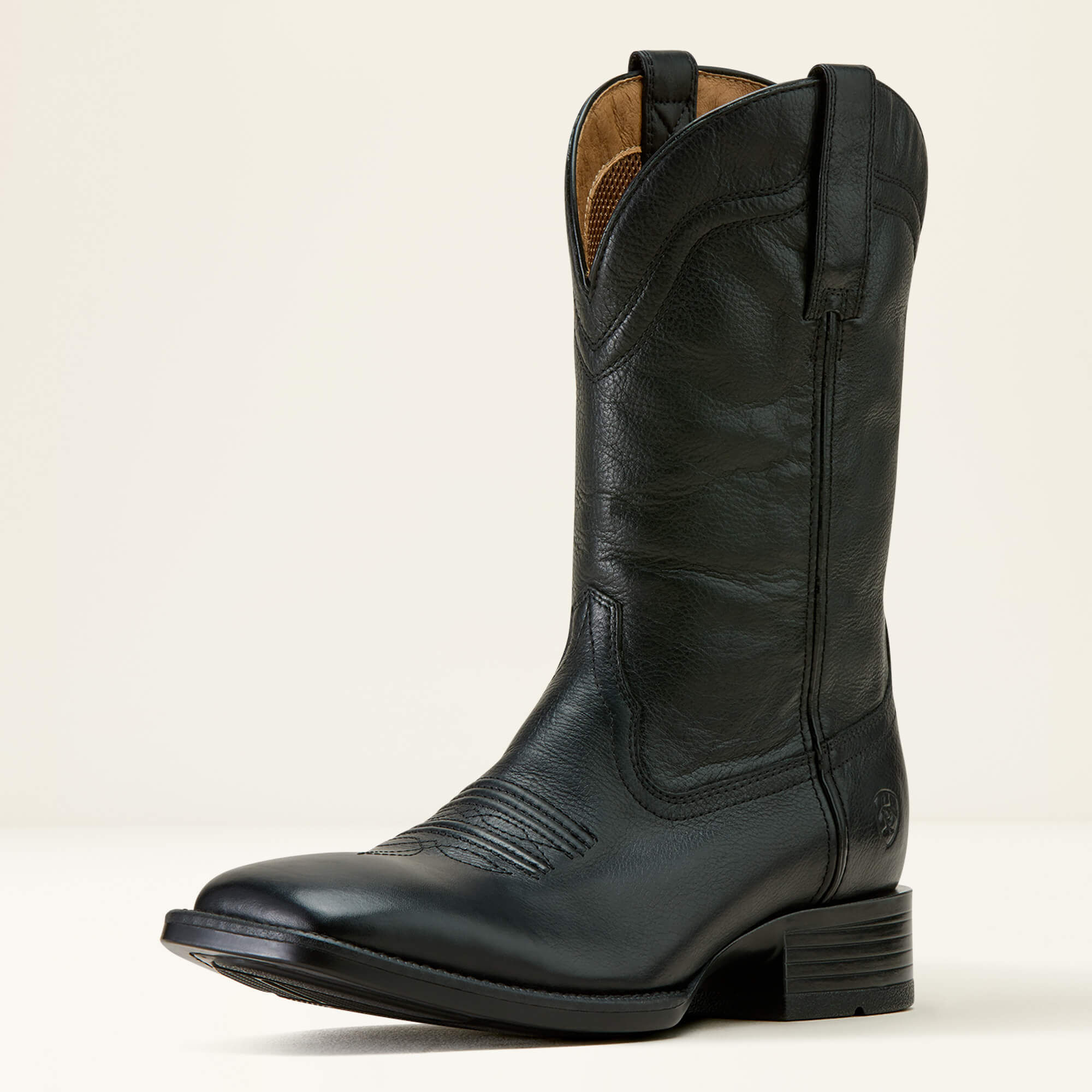 Alden Wide Square Toe Western Boot-Ariat