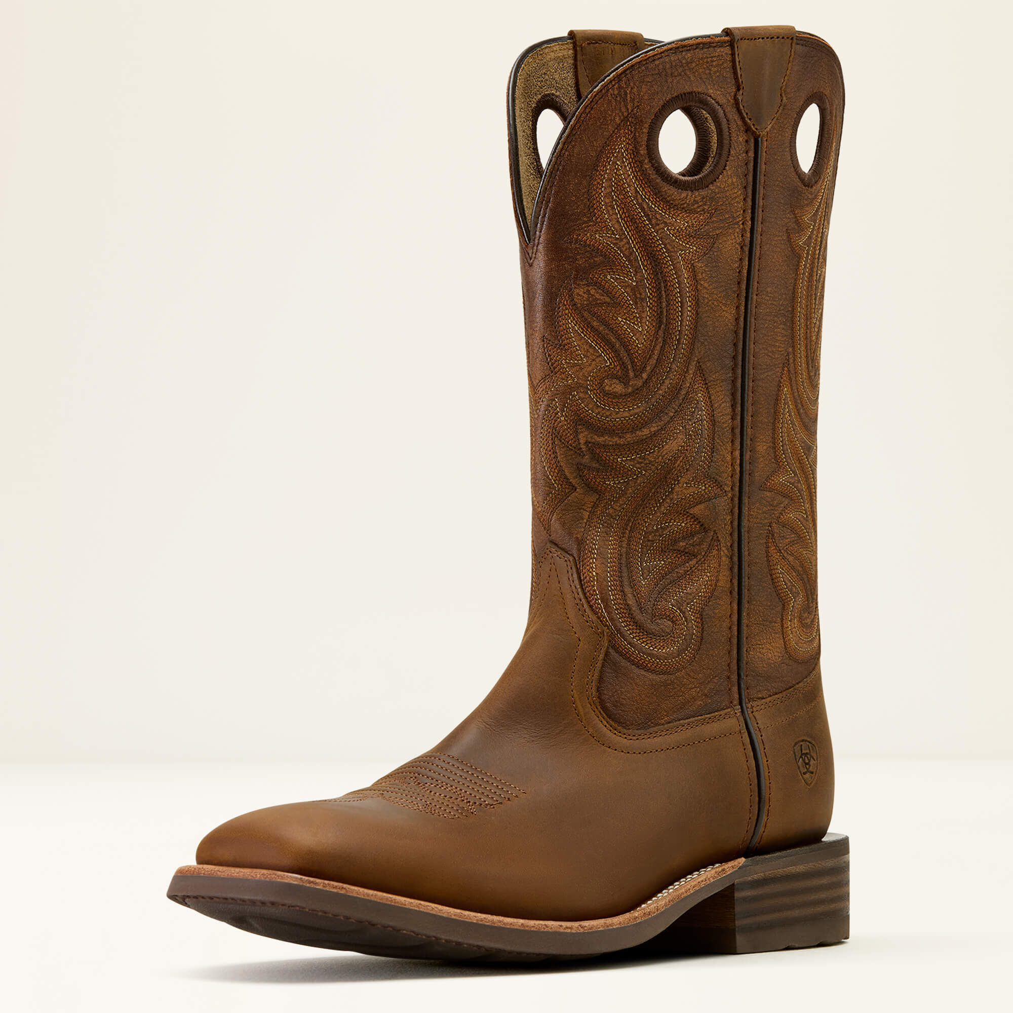 Highland Toughstock Wide Square Toe Cowboy Boot-Ariat