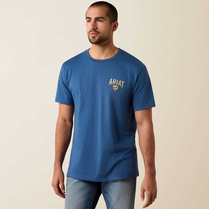 Ariat Lone Longhorn T-Shirt Back