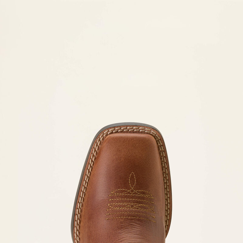 Freedom Rider Wide Square Toe Western Boot Toe