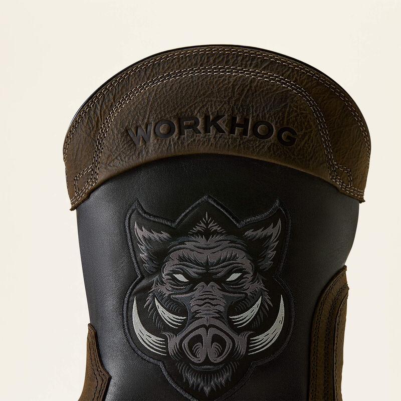 WorkHog Full Boar Waterproof Wide Square Toe Composite Toe Work Boot 01