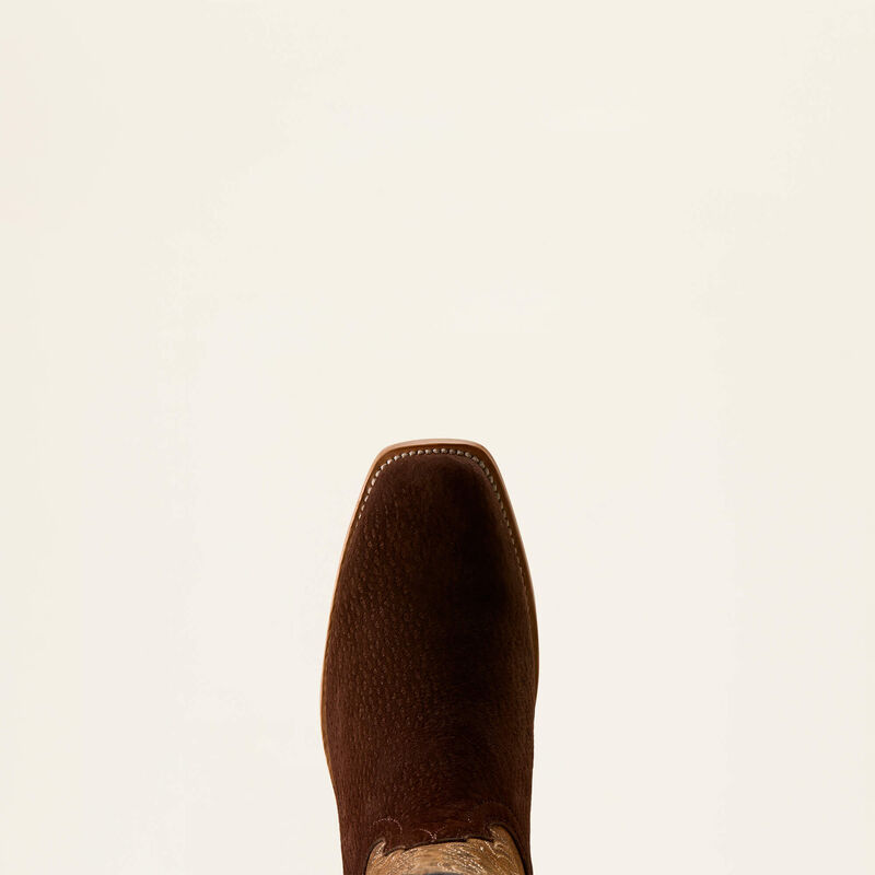 Futurity Smokehouse Narrow Cutter Toe Western Boot Toe