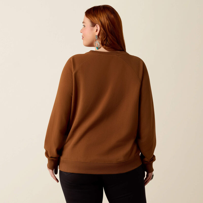Essential Crew Sweatshirt Back Plus