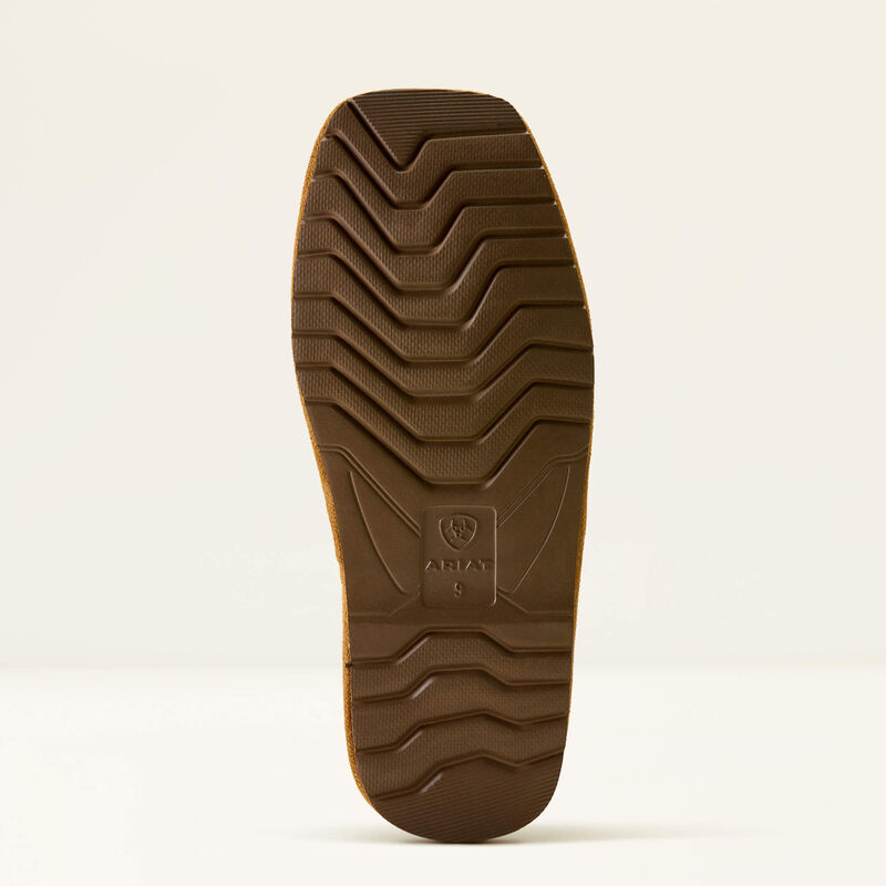 Rough Out Lasso Square Toe Slipper Sole