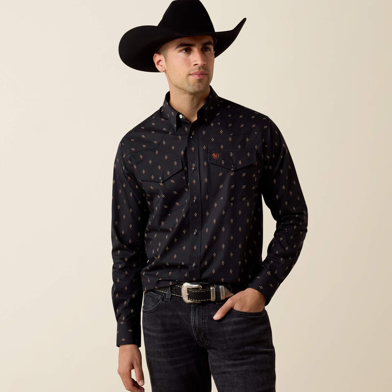 Piety Classic Fit Snap Shirt Front