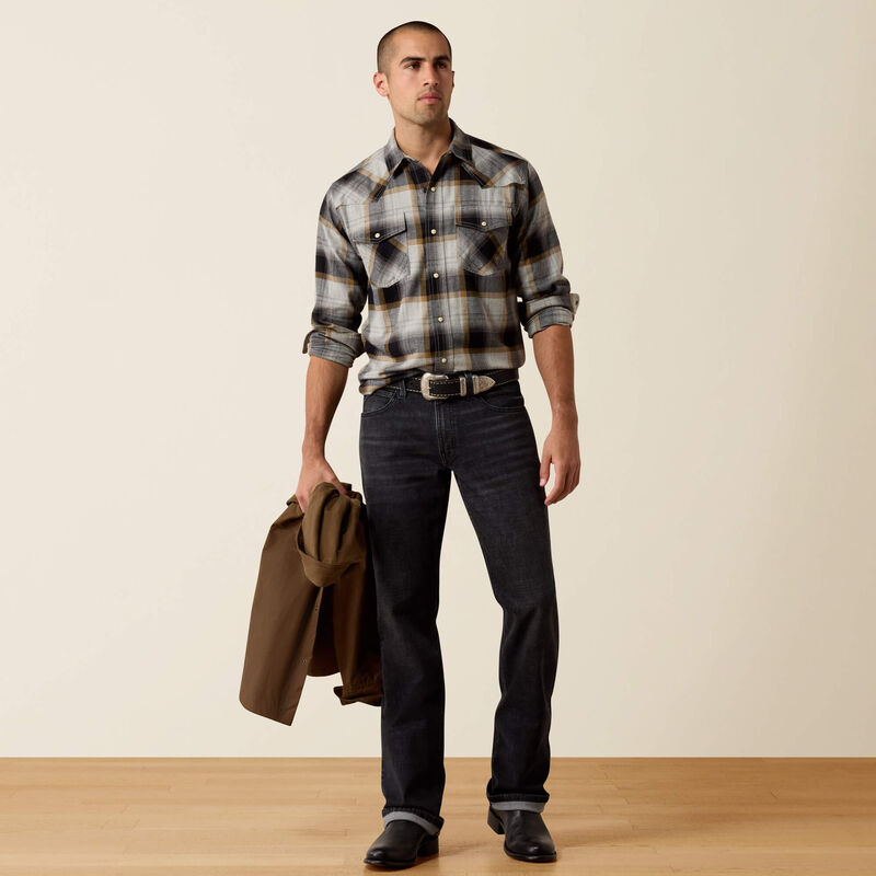 Retro Heinz Fitted Snap Shirt Full