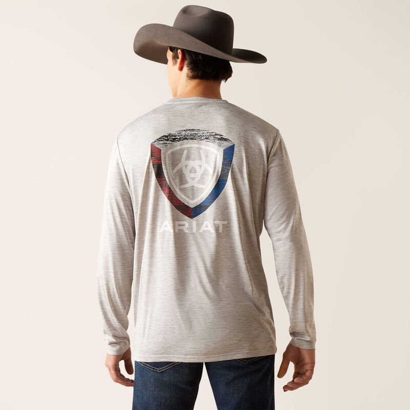 Charger Woodgrain Shield T-Shirt