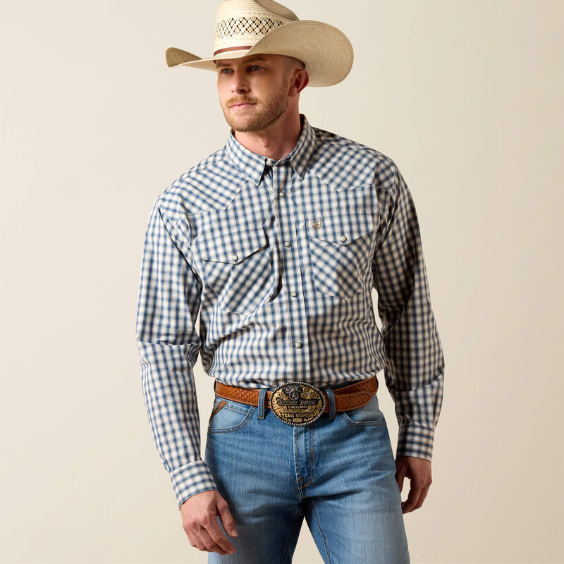 Pro Series Fintan Classic Fit Snap Shirt Front