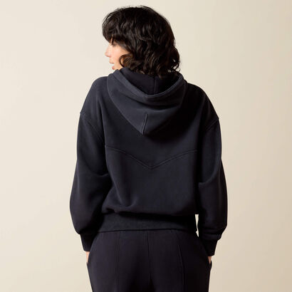 Compass 1/2 Zip Sweatshirt Back