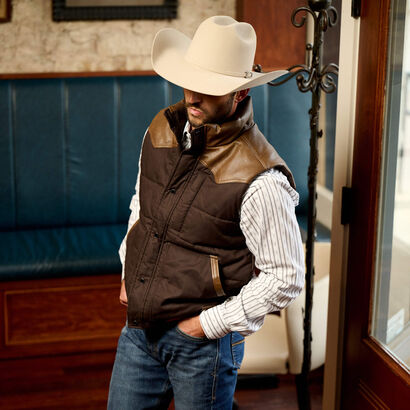 Western Quilted Vest Lifestyle