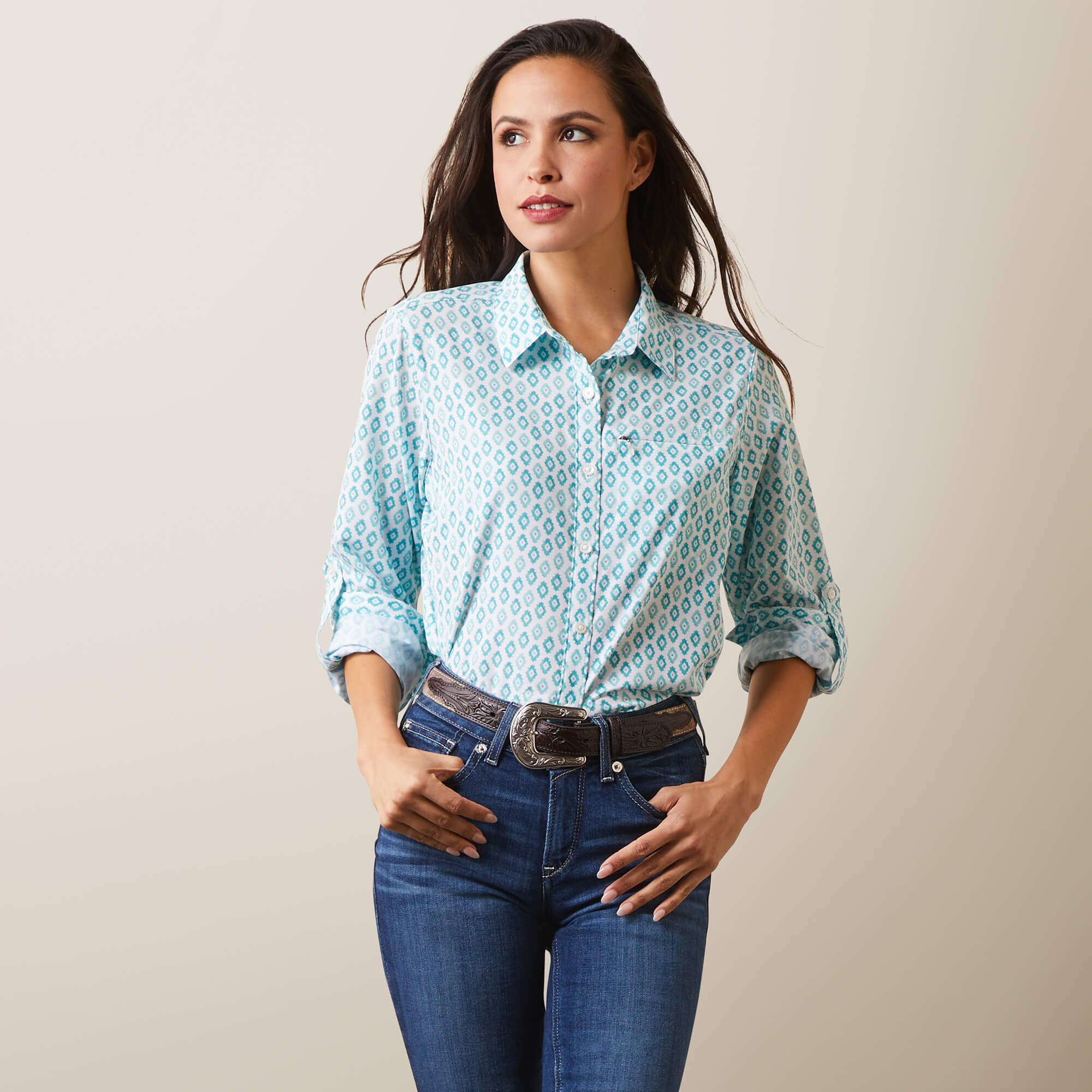 ariat women's button up