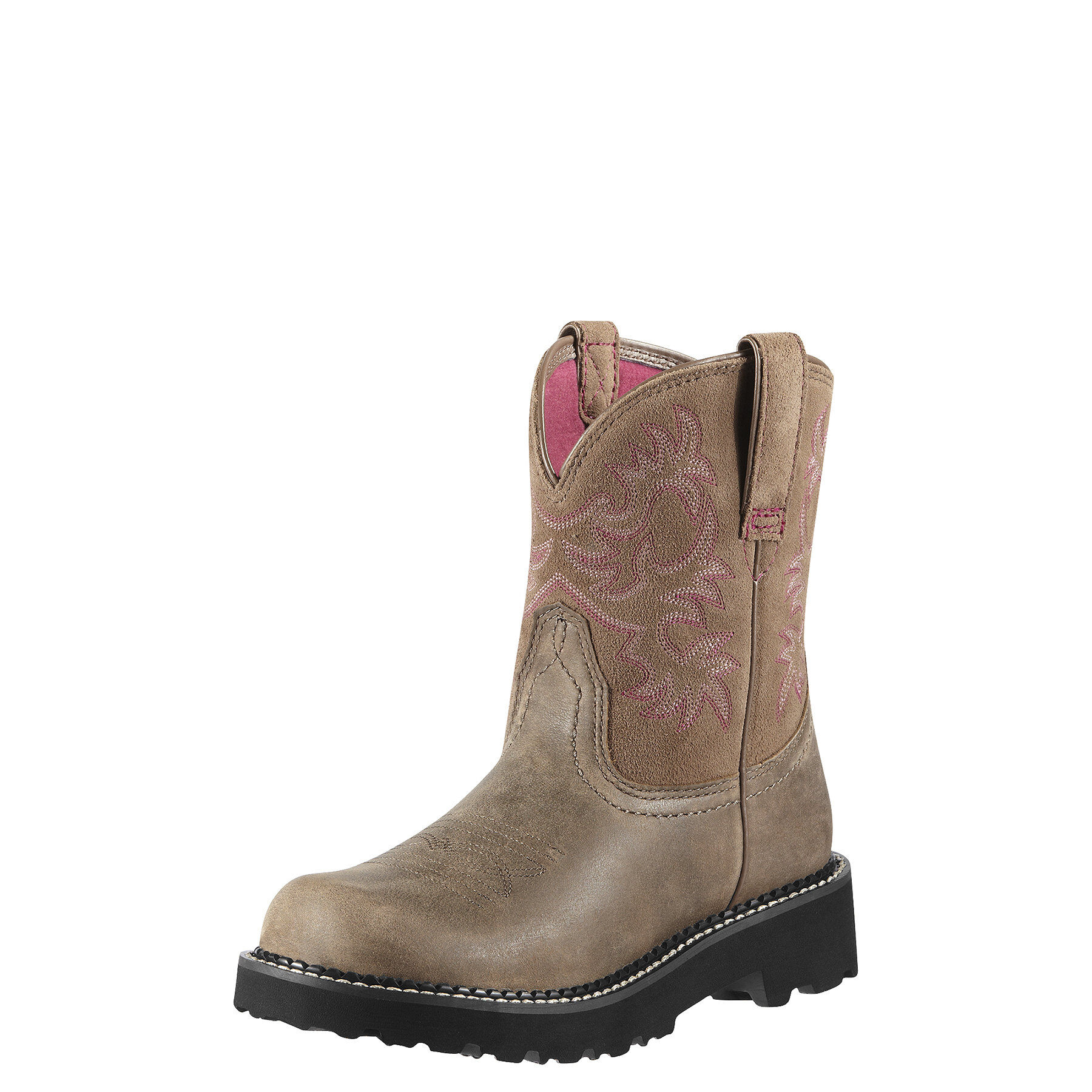 ariat pink camo fatbaby cowboy boots