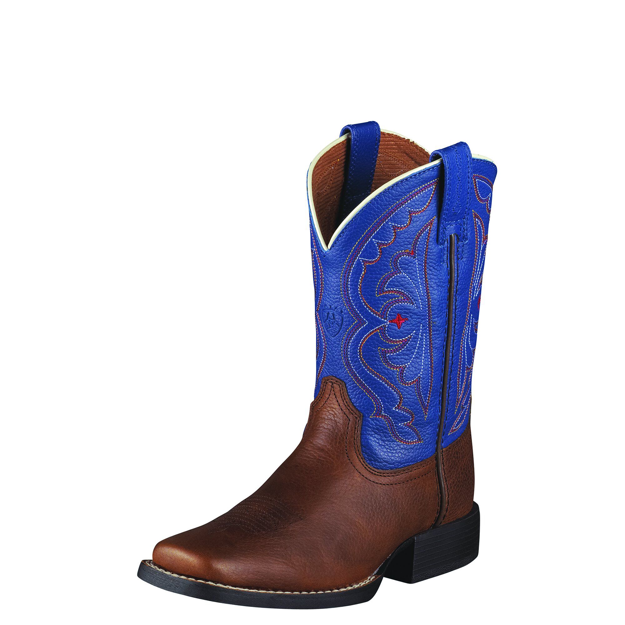 Ariat Kids Quickdraw 8.5 Brown/Royal