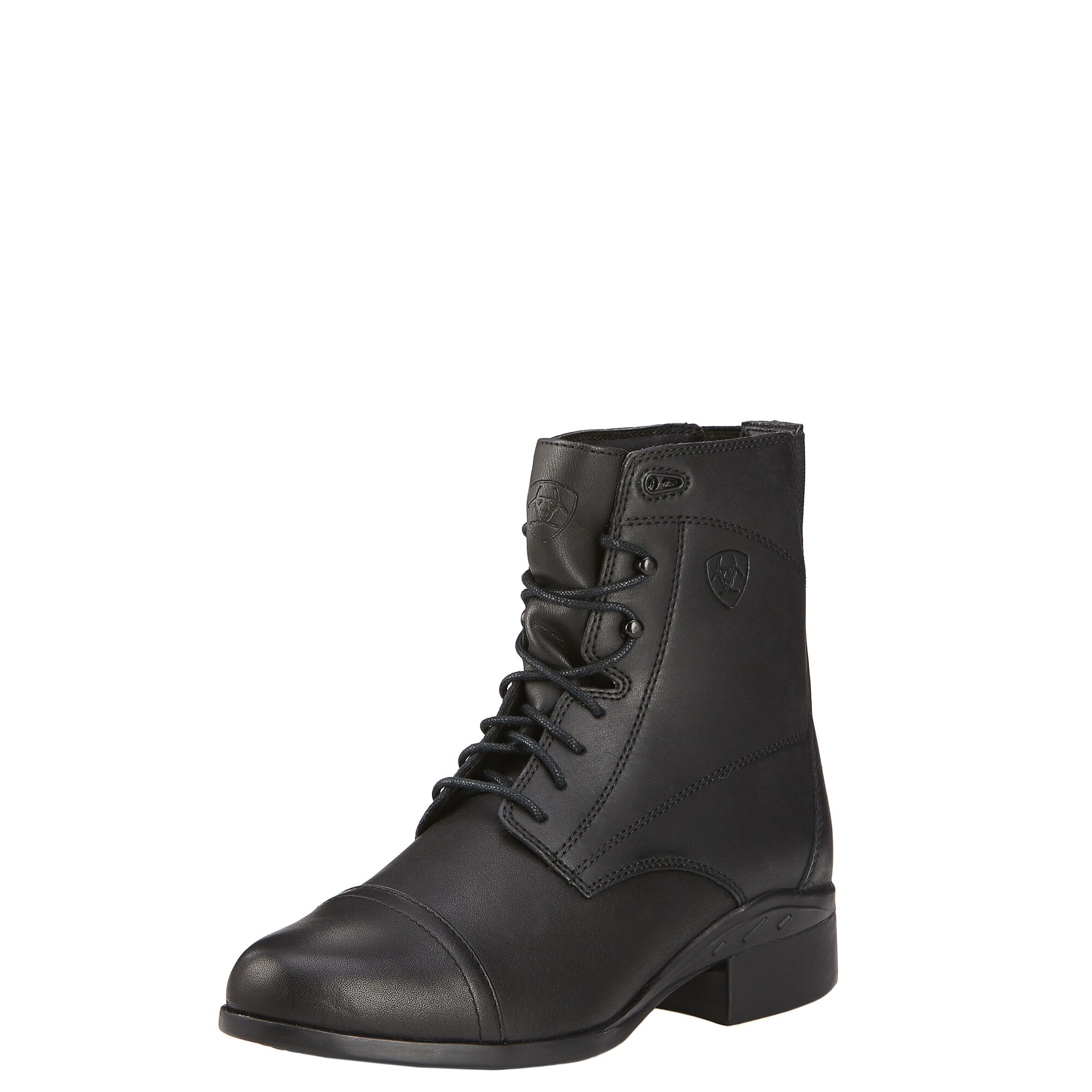Women's Scout Paddock Boots in Black Leather  by Ariat