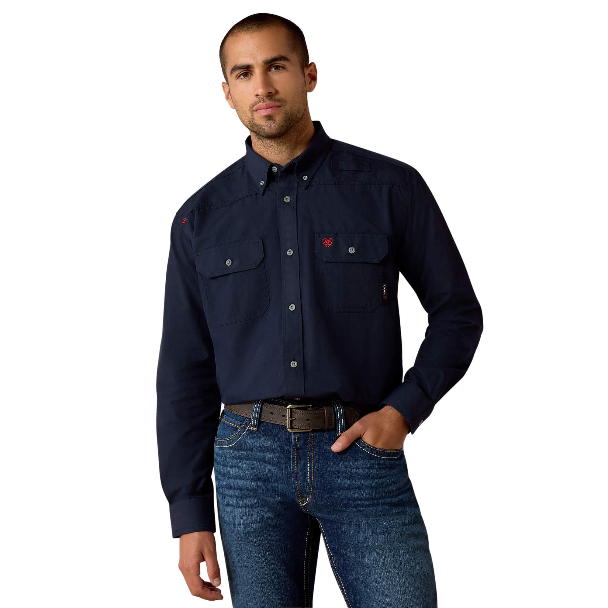 ariat fr button up