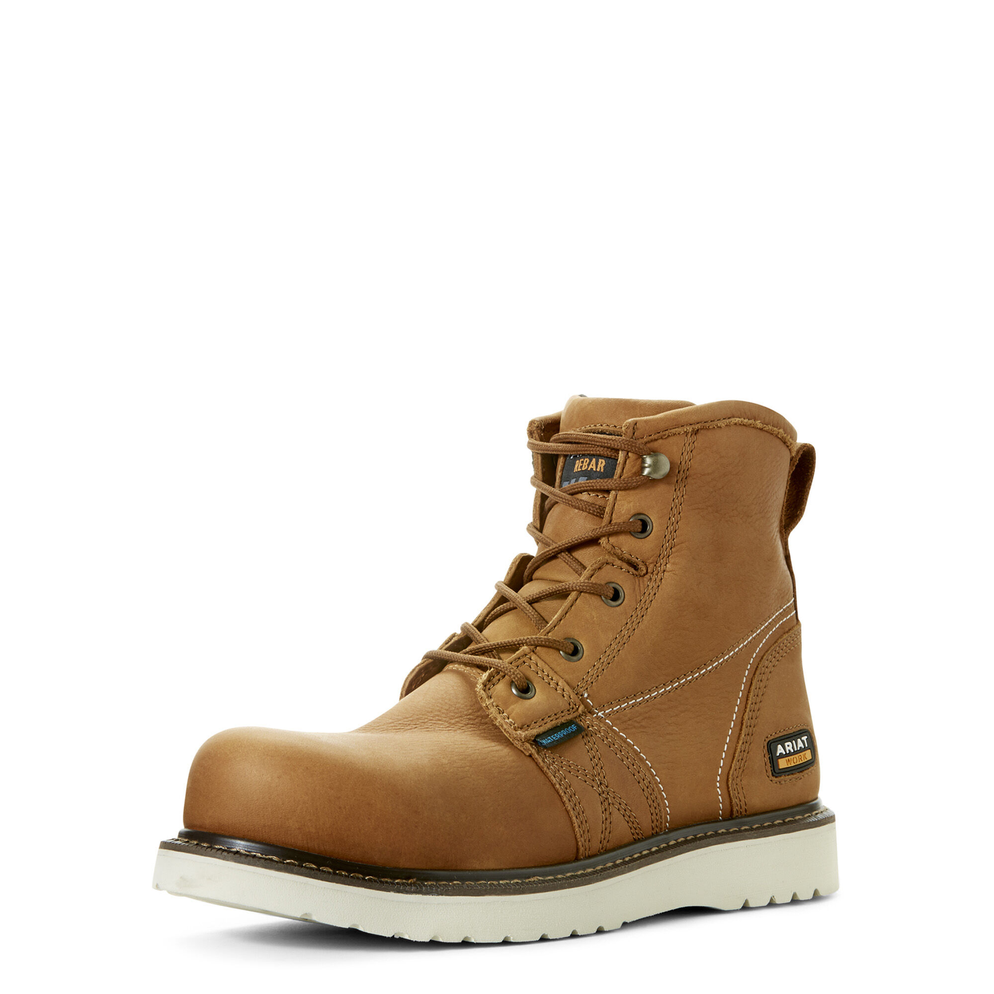 waterproof wedge work boots