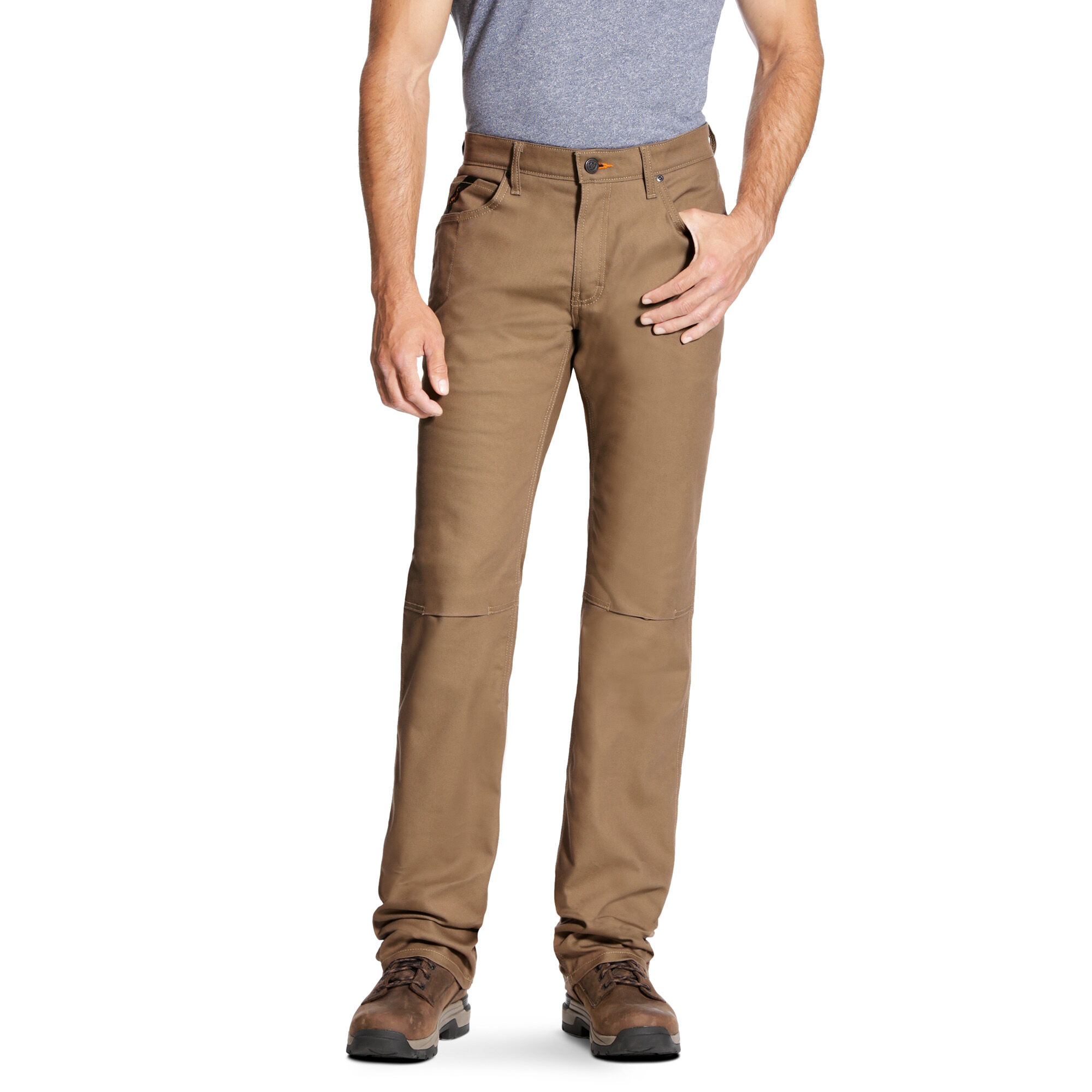 Rebar M4 Relaxed DuraStretch Canvas 5 Pocket Boot Cut Pant | Ariat