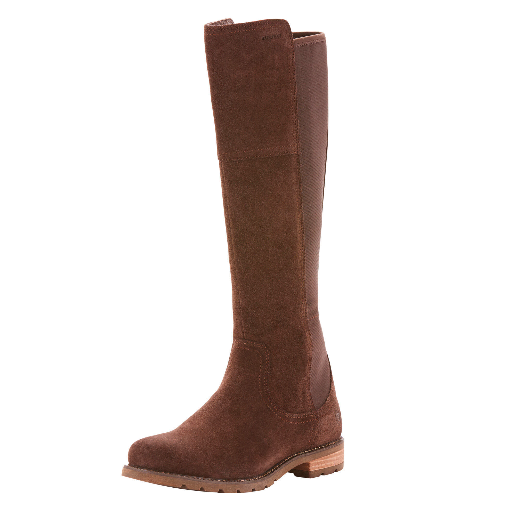 Women's Sutton Waterproof Boots in Chocolate Leather  by Ariat