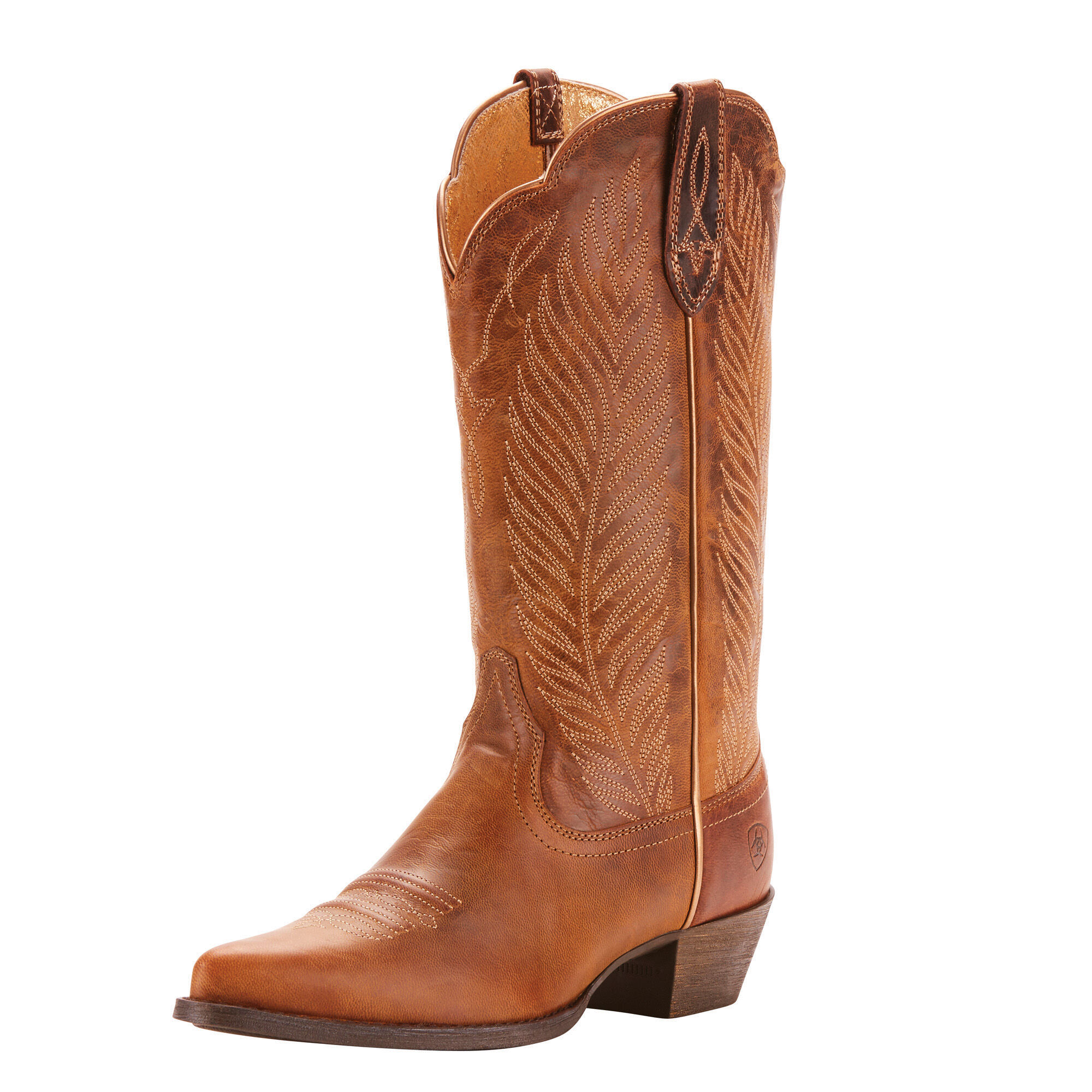 Women's Round Up Johanna Western Boots in Pearl Leather  by Ariat
