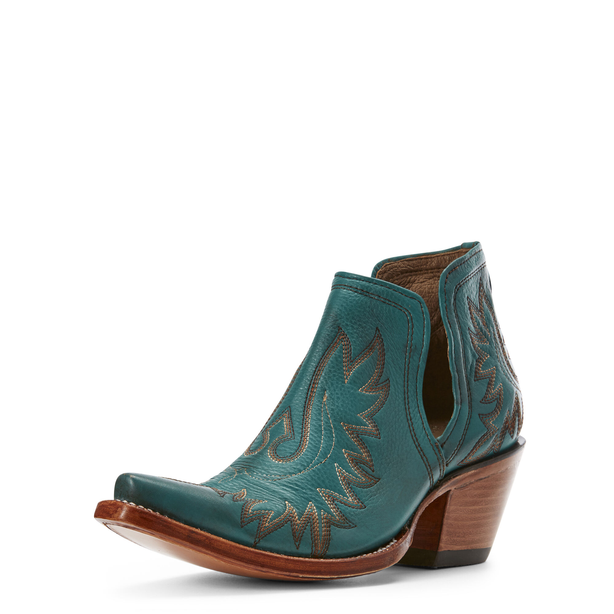 Women's Dixon Western Boots in Agate Green Leather  by Ariat