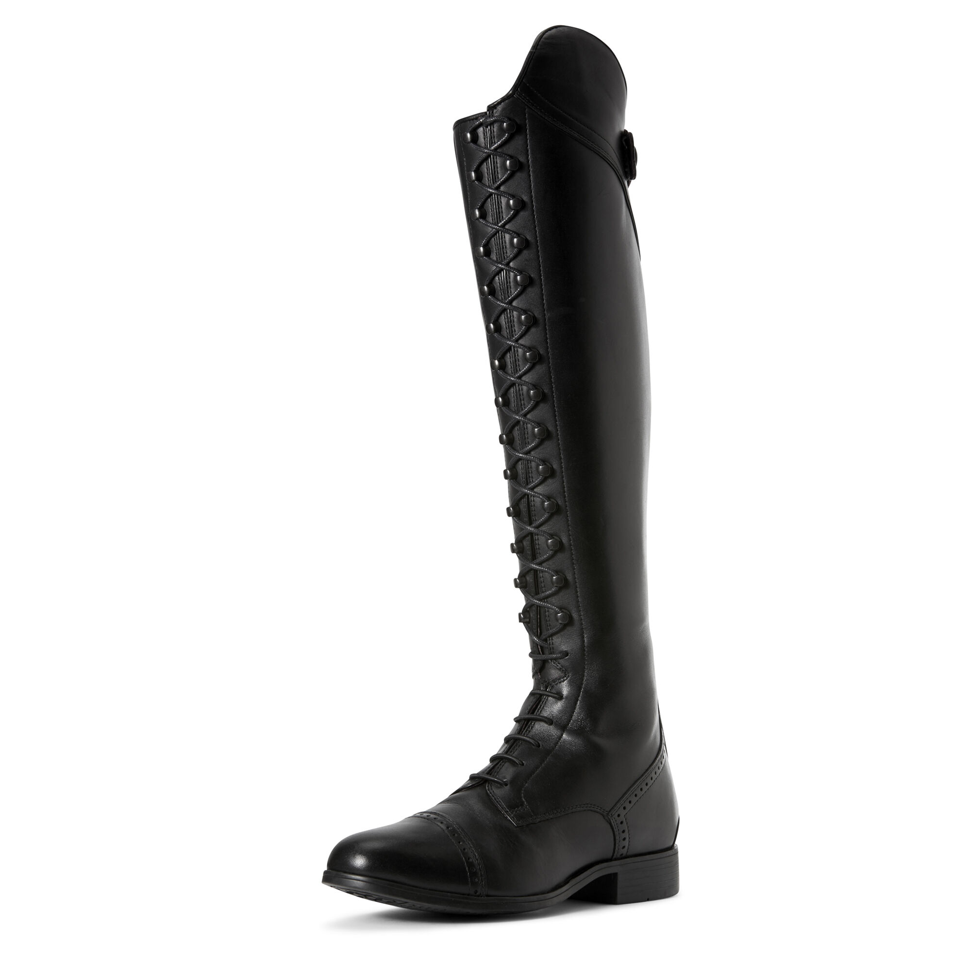 Women's Capriole Tall Riding Boots in Black Leather  Full by Ariat