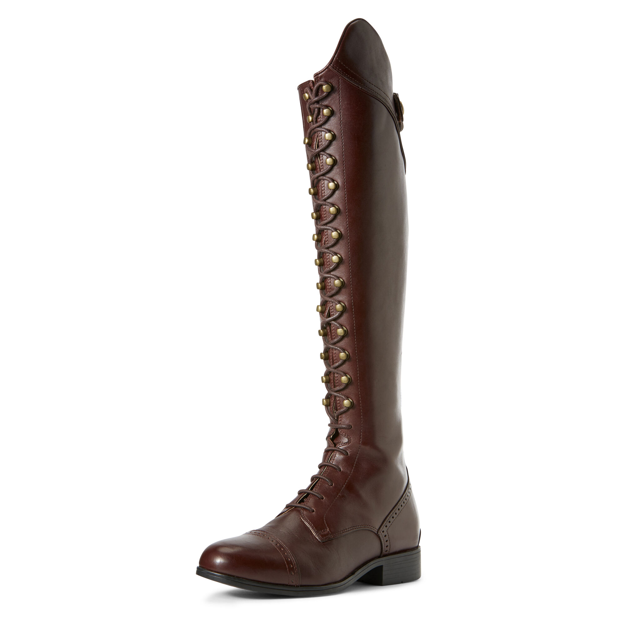 Women's Capriole Tall Riding Boots in Mahogany Leather  Full by Ariat