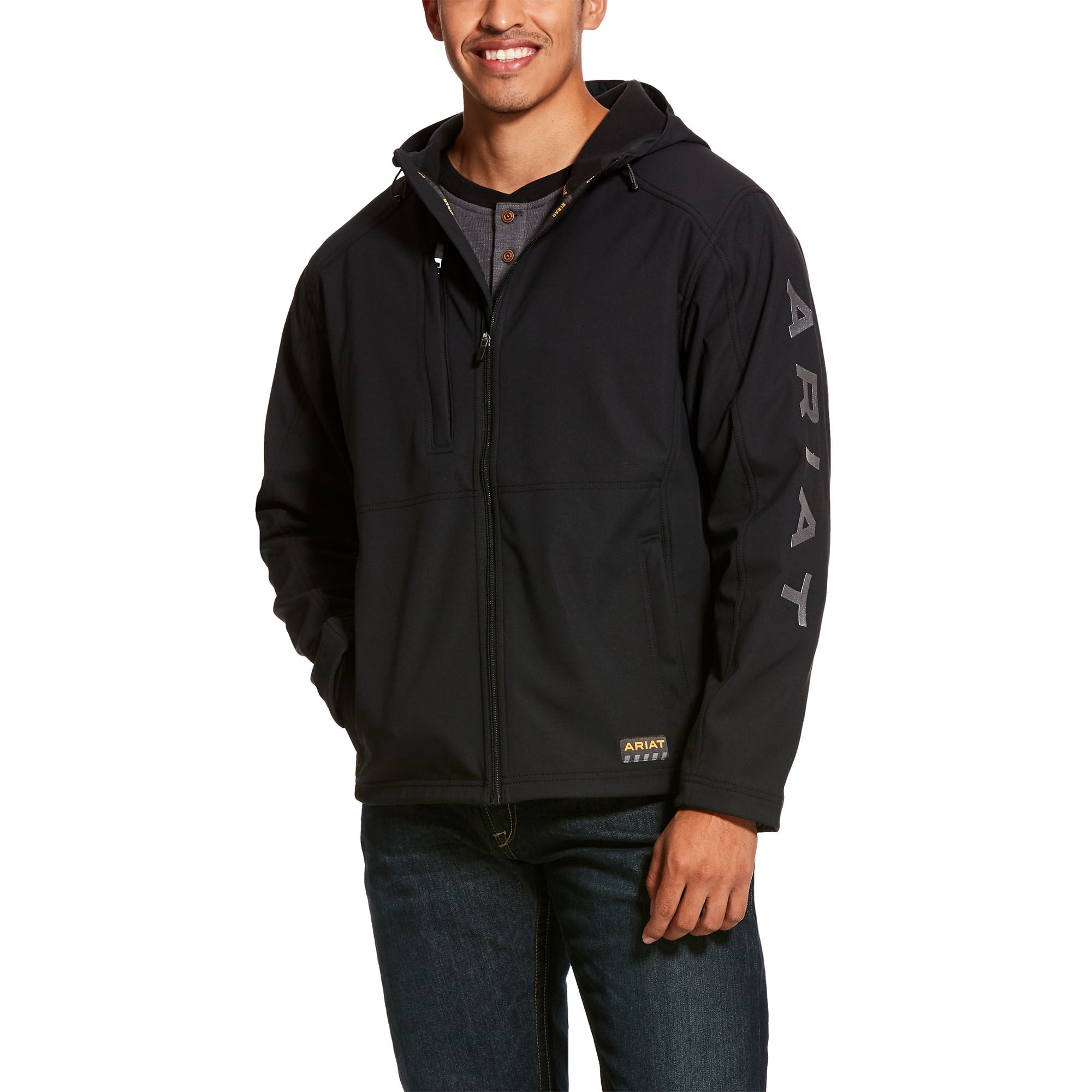 ariat rebar canvas softshell jacket