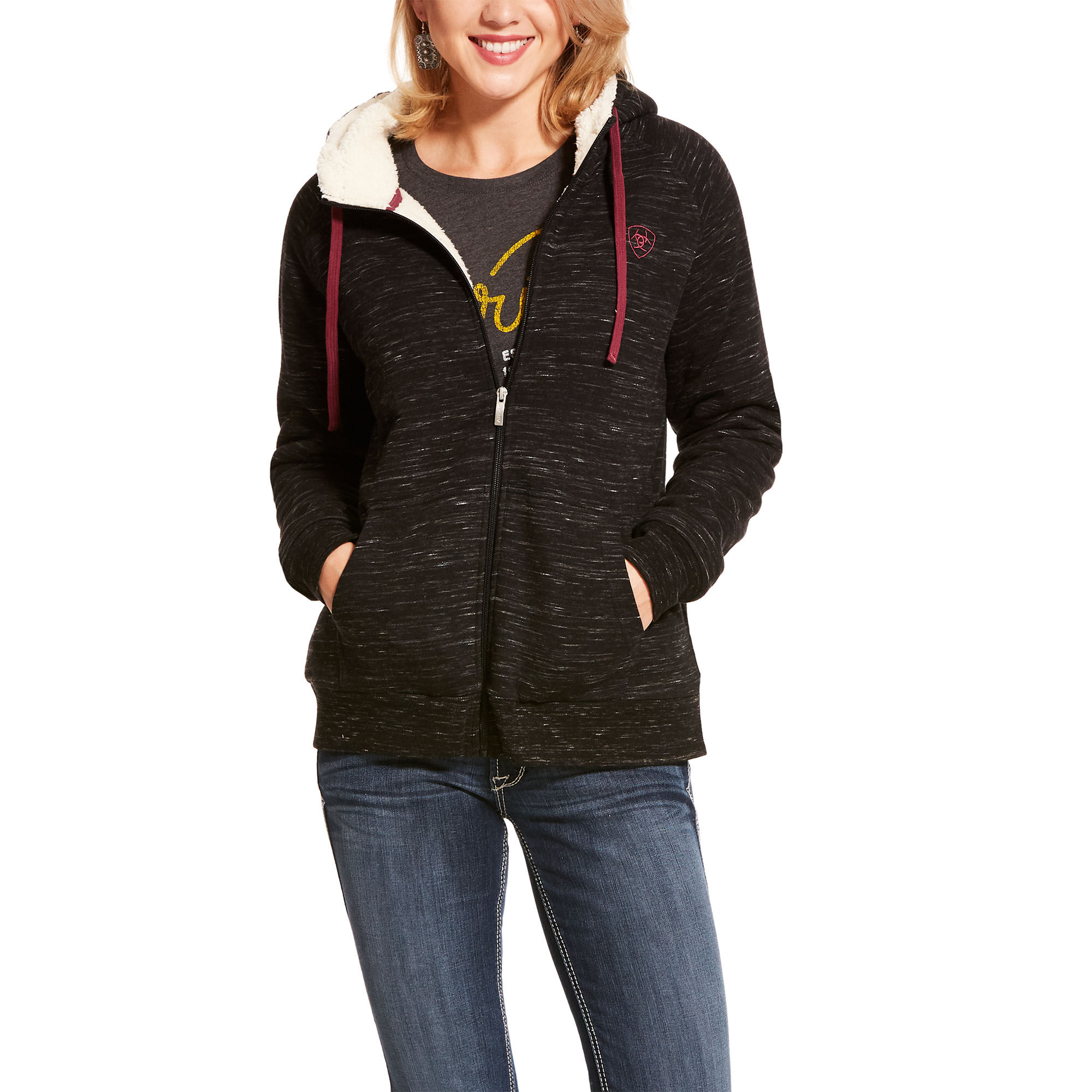 REAL Sherpa Full Zip Hoodie | Ariat