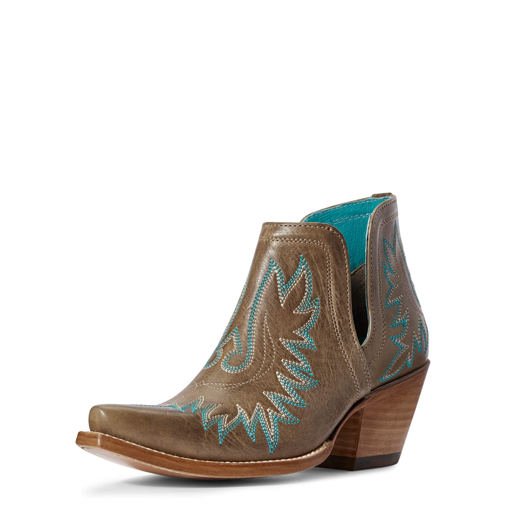 Women's Dixon Western Boots in Ash Brown Leather  by Ariat