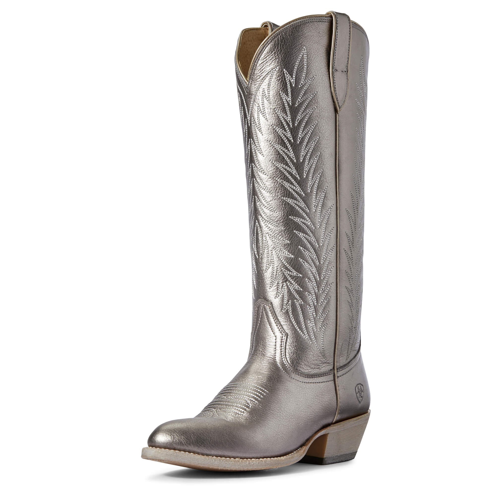 Women's Legacy Two Step Western Boots in Silver Metallic Leather  by Ariat