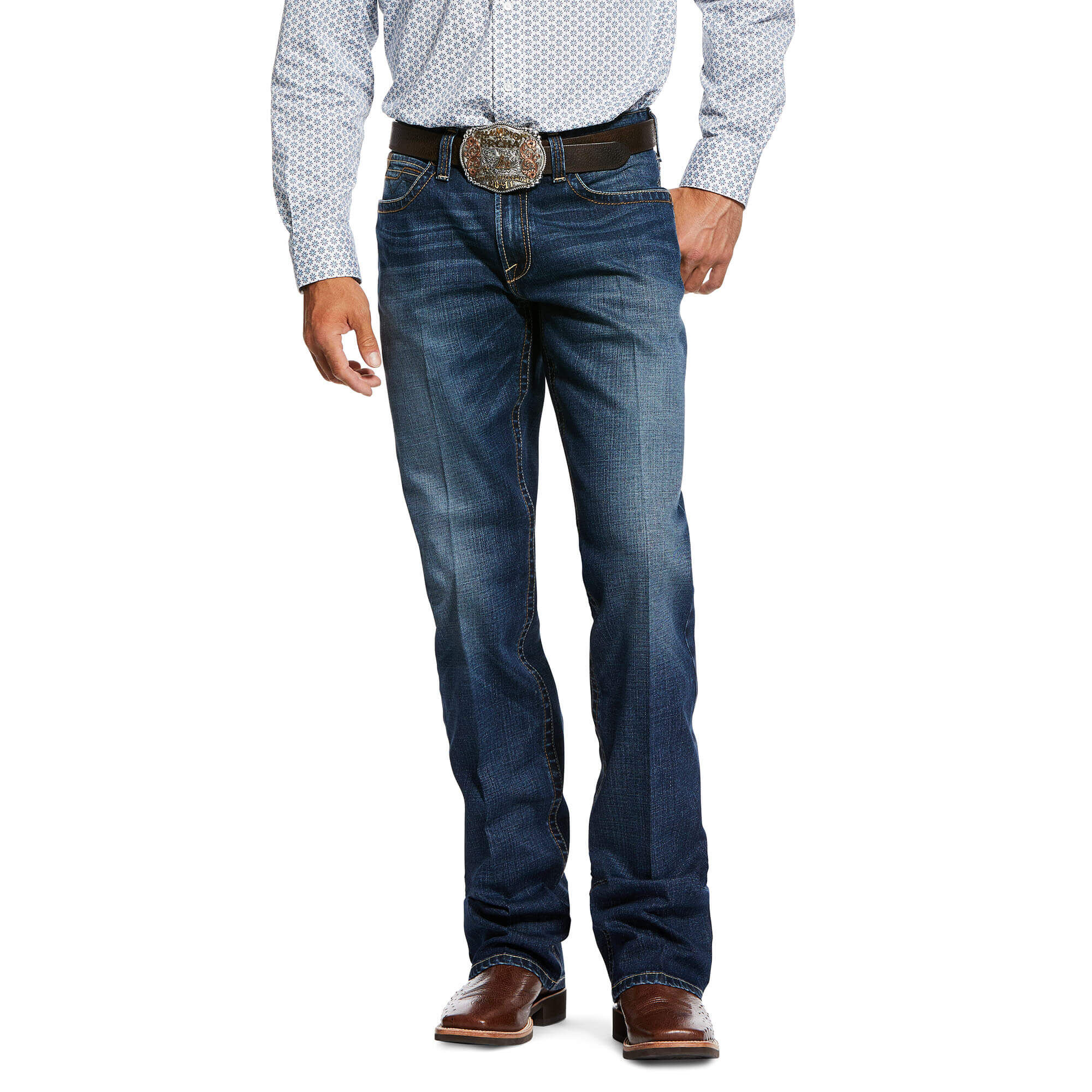 cutting jeans pant for man