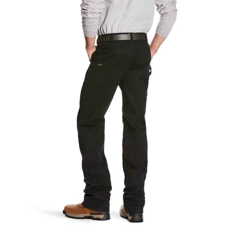 Rebar M4 Relaxed DuraStretch Washed Twill Dungaree Boot Cut Pant | Ariat