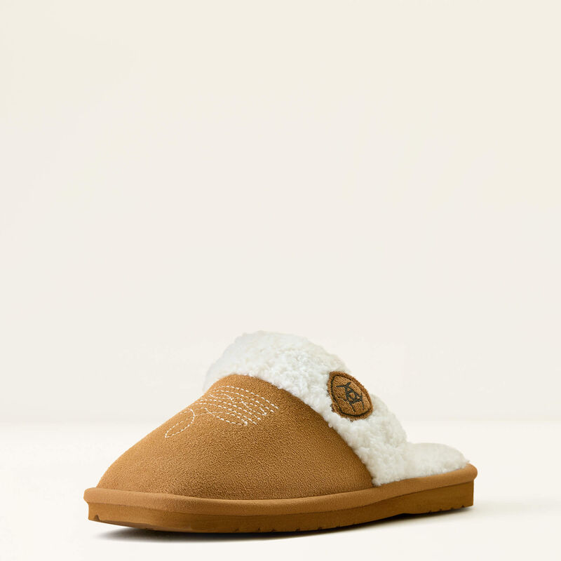 Jackie Square Toe Slipper 3-4 Front
