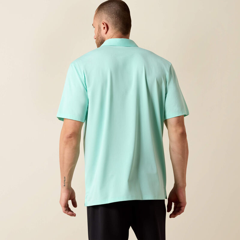 360 Airflow Classic Fit Polo Back