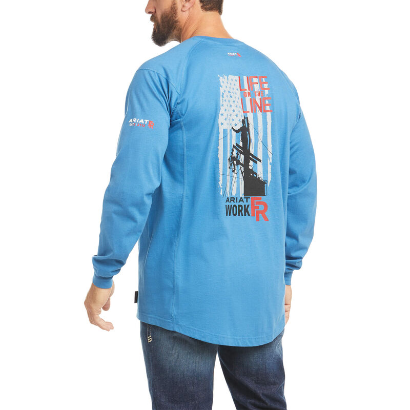 FR Air Life on the Line Graphic Top