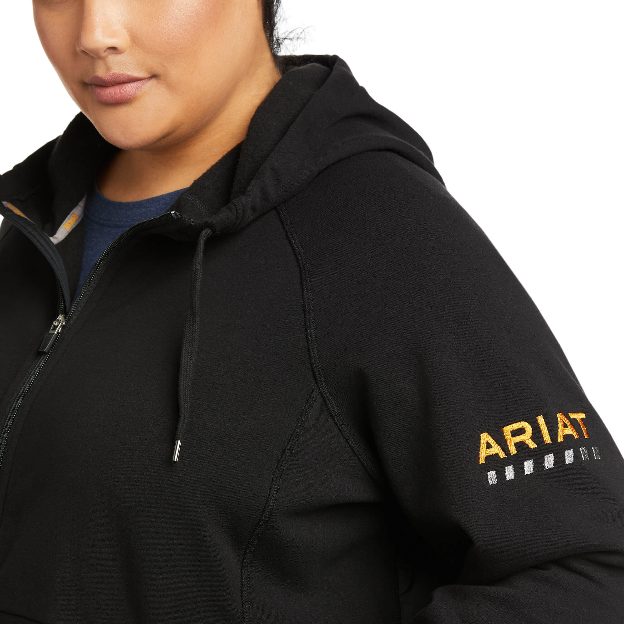 Ariat Women's Rebar Thermic Insulated Black Full Zip Hoodie 10037482
