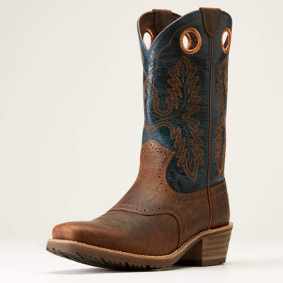 Hybrid Roughstock Square Toe Western Boot