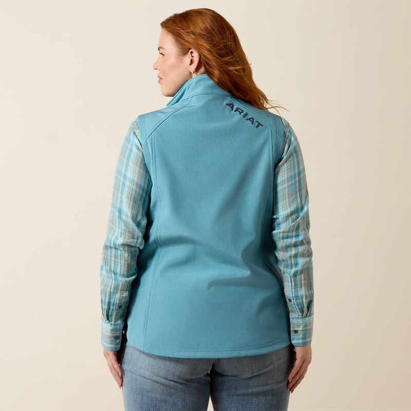 Ariat Logo Softshell Vest Back Plus