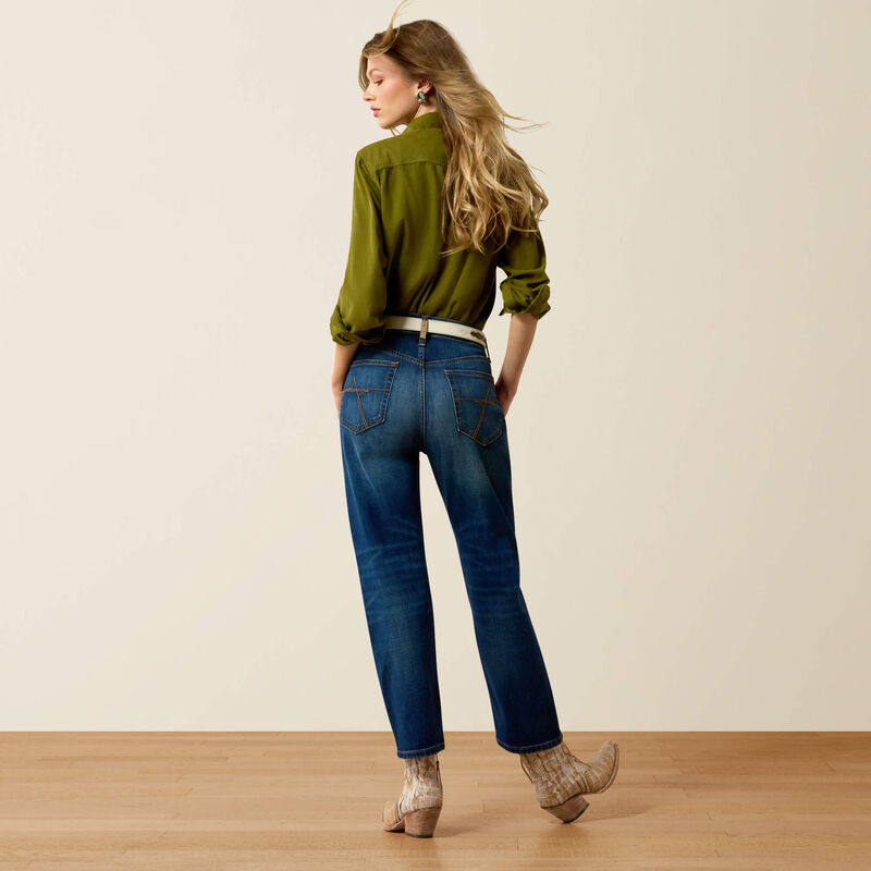 Perfect Rise Relaxed Petra Flipside Straight Leg Jeans 02