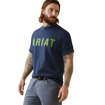 NAVY HEATHER/LIME