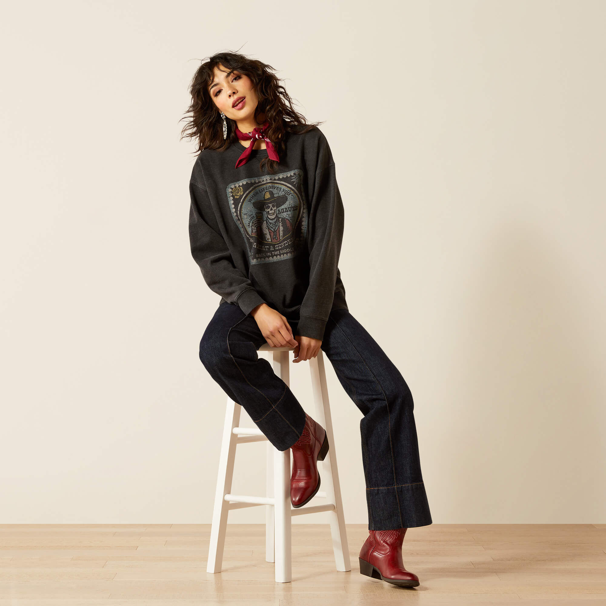 Oversize Sendero When Life Gives You Agaves Sweatshirt | Ariat