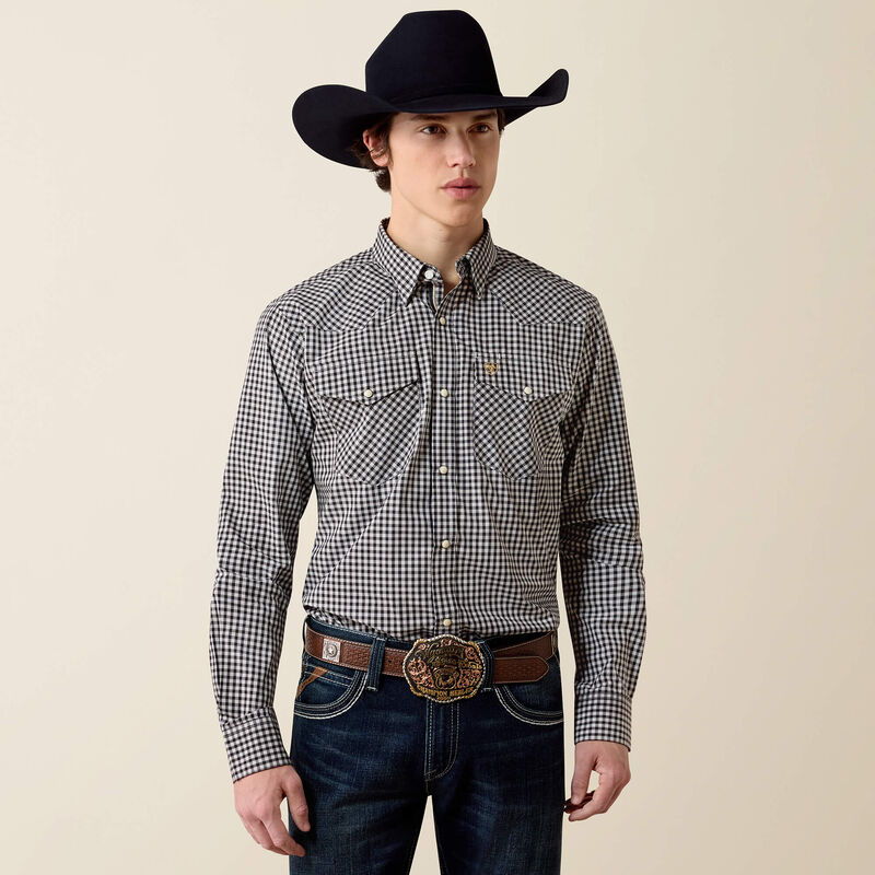 Pro Series Willis Fitted Snap Shirt Front