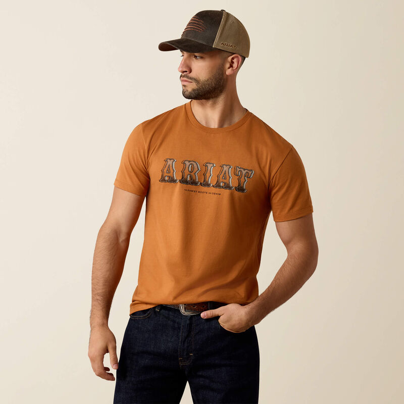 Ariat Pitted Logo T-Shirt Front