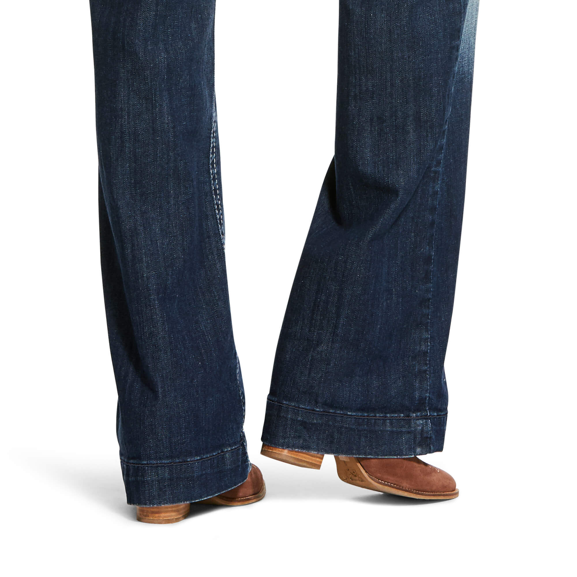 Trouser Mid Rise Stretch Entwined Wide 